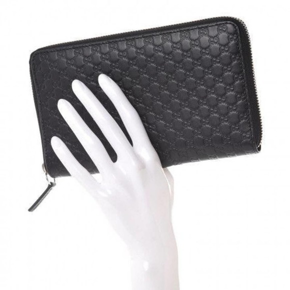 NIB GUCCI Microguccissima Large Zip Around Organizer Wallet - Picture 2 of 8